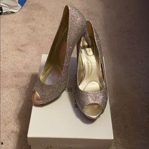 Silver Bandolino Heels
